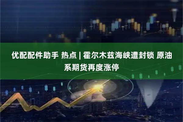 优配配件助手 热点 | 霍尔木兹海峡遭封锁 原油系期货再度涨停